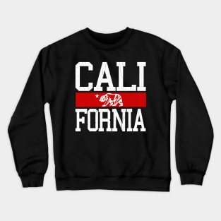 Big California Bear (Vintage Distressed Look) Crewneck Sweatshirt